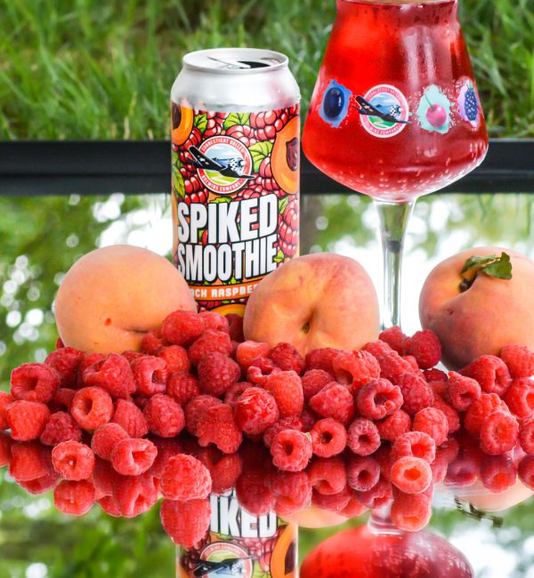 Spiked Smoothie Peach Raspberry