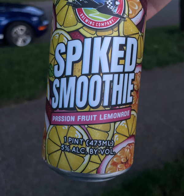 Spiked Smoothie Passion Fruit Lemonade