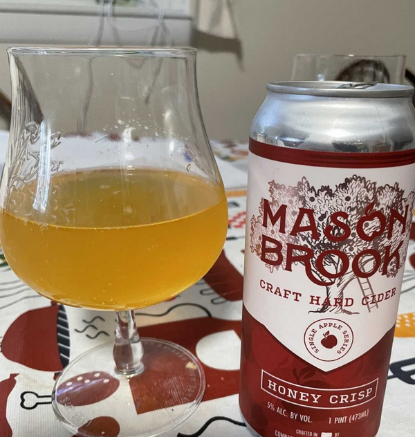 Honey Crisp Mason Brook Cider