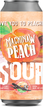 Mackinaw Peach Sour