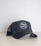 Navy Round Logo Mesh Back Hat