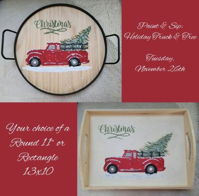 Truck & Tree Paint Class