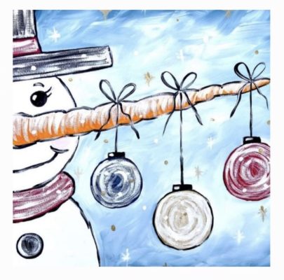 Paint & Sip: Snowman