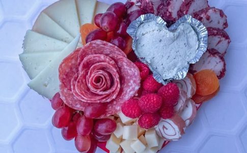 Make food lovely: Valentine's Board