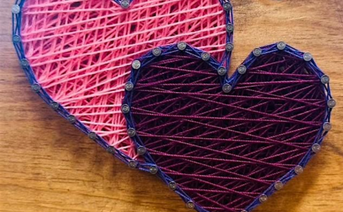 Valentine's & Galentine's String Art Class