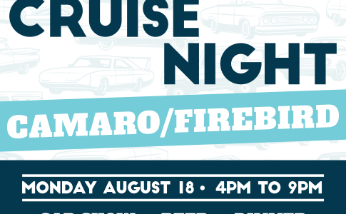 August 18th – Camaro/Firebird Night