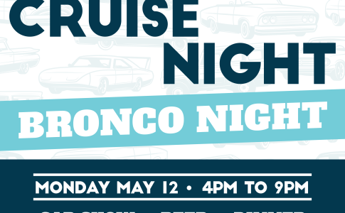 May 12th – Bronco Night