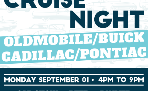 September 1st – Oldsmobile/Cadillac/Buick/Pontiac