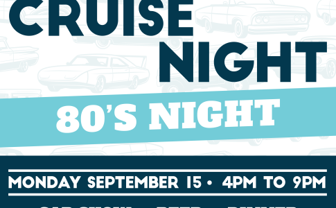 September 15th – 80’s Night