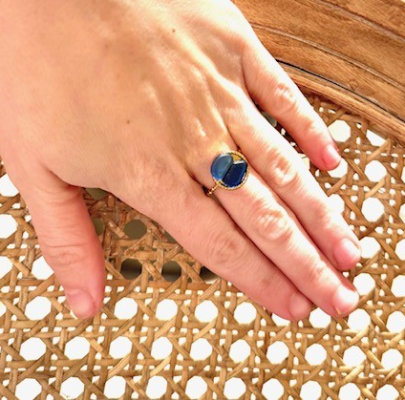 Make your own Sea Glass Ring